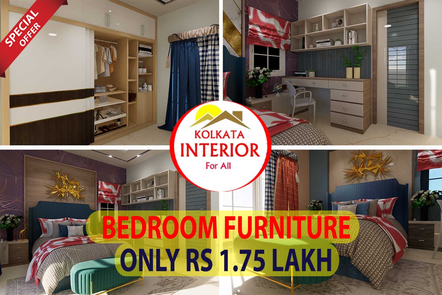 Bedroom Furniture Price Rs 1.75 Lakh